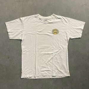 White Short-Sleeve Graphic T-Shirt - Crew Neck